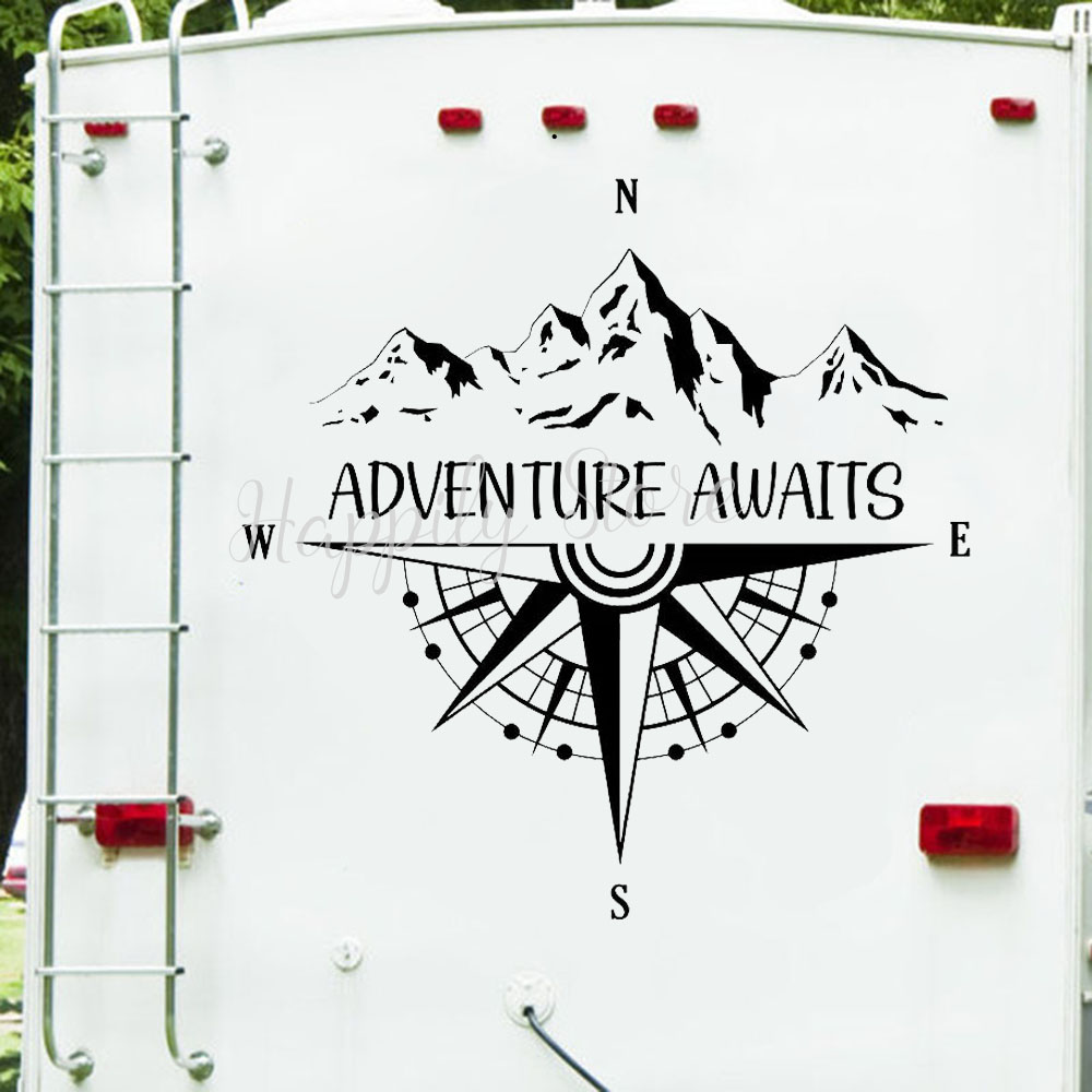 Pegatinas de Campervan Adventu - Outdoor Adventure Ideas reseña y precio