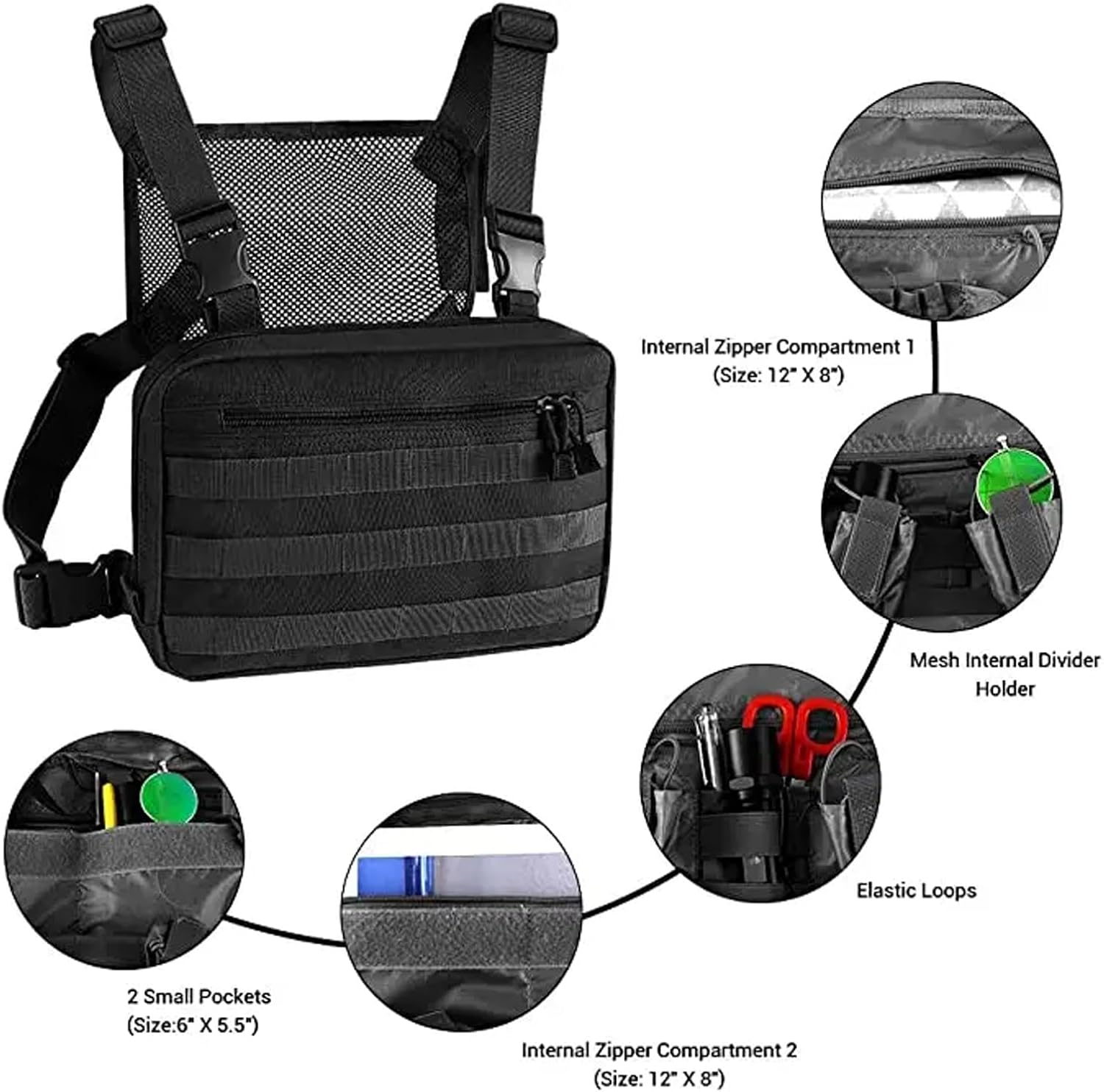 Maizoon Bolsa de pecho táctica - Outdoor Adventure Ideas reseña y precio