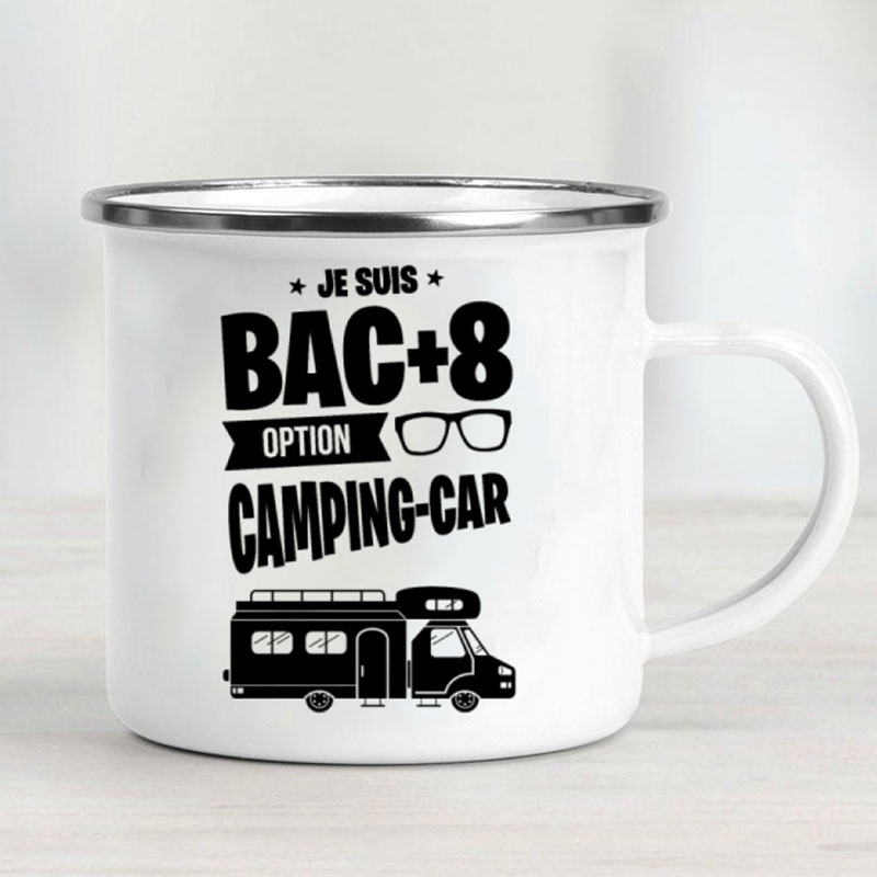 Taza de esmalte para coche de  - Outdoor Adventure Ideas reseña y precio
